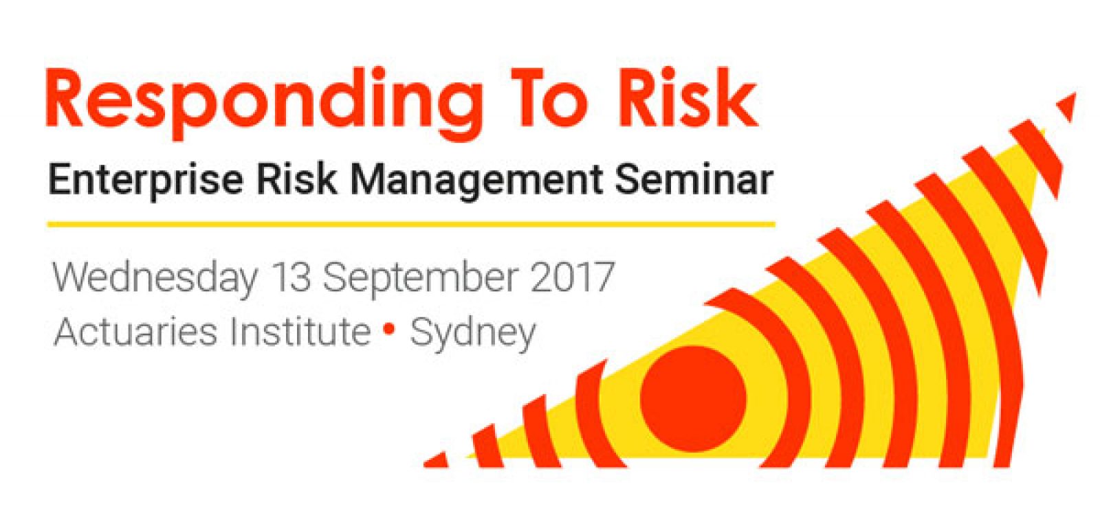 What can you expect at the 2017 ERM Seminar? What can you expect at the 2017 ERM Seminar?