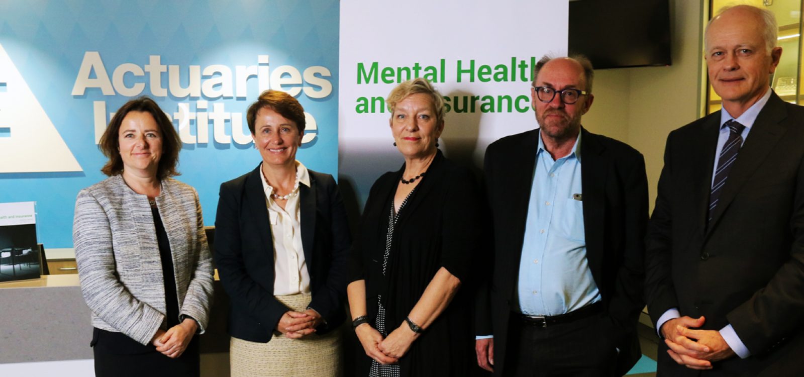 Actuaries report takes the lead in national mental health and insurance conversation