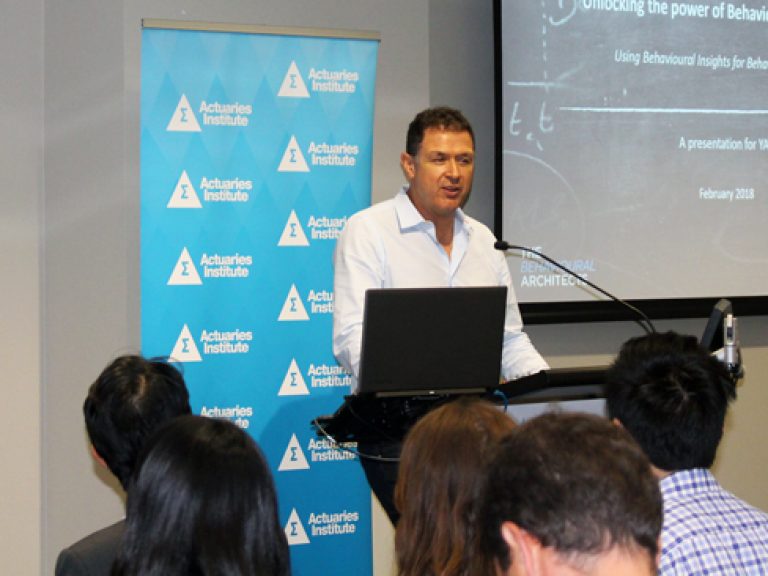 Thumbnail for The power of the nudge – A Young Actuaries Program event report